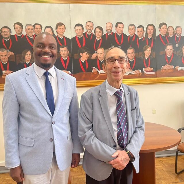 Com o Professor Jorge Miranda